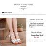 Women's White Latin Dance Shoes - Medium-High Heel, Soft Sole, Suitable for Adults & Big Kids, Ideal for Practice & Square Dance