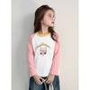 27Home Korean Style Children's Clothing 2026 Autumn New Style Girls' Pure Cotton Cartoon Bottoming Shirt Long-Sleeved T-Shirt Baby Clothes