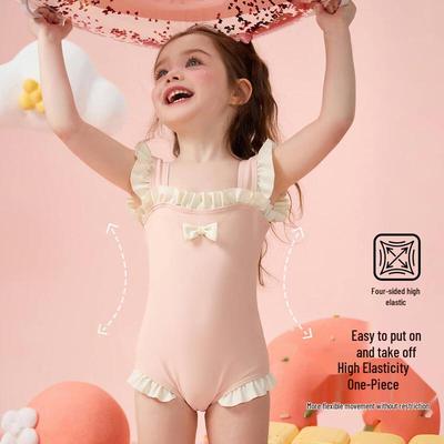 ASK JUNIOR Toddler Girls' Ruffle One-Piece Swimsuit