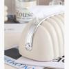 Household Spring Napkin Box with Shell Shape Smooth Extraction Modern Style Tissue Holder Suitable for Living Room Decoration