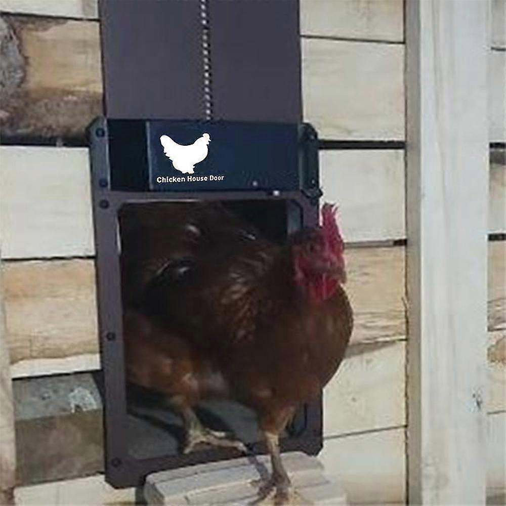 Fully Automatic Chicken Cage Door Opener, Chicken Coop Light Sensor Closer