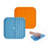 Pet Lick Silicone Mat for Dogs Slow Feeder Plate Bathing Distraction Training Supplies Dog Sucker Food Mat