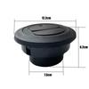 2PCS 75mm Air Outlet Vent Closeable Rotatable Black For Webasto Eberspacher Heater For Car Air-conditioning Vent Car Accessories