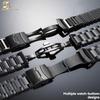 For Casio G-SHOCK Sixth Generation Frogman Watch 3445 GWF-D1000B Modified Steel Strip Stainless Steel Men's Watch Chain