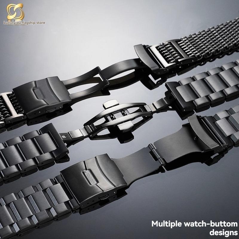 For Casio G-SHOCK Sixth Generation Frogman Watch 3445 GWF-D1000B Modified Steel Strip Stainless Steel Men's Watch Chain