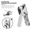 2 In1 Stainless Steel Nut Sheller Clamp  Kitchen gadgets Multi-Functional Seed Peeler Pliers Heavy-Duty Walnut Cracker Tool