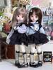 HAMRETHYPPZ 14 16 13 BJD Ball-Jointed Doll Dress Doll Costume Maid Outfit Cute Maid Suit, Stylish Maid Suit (Head and body not included) Pink (Light