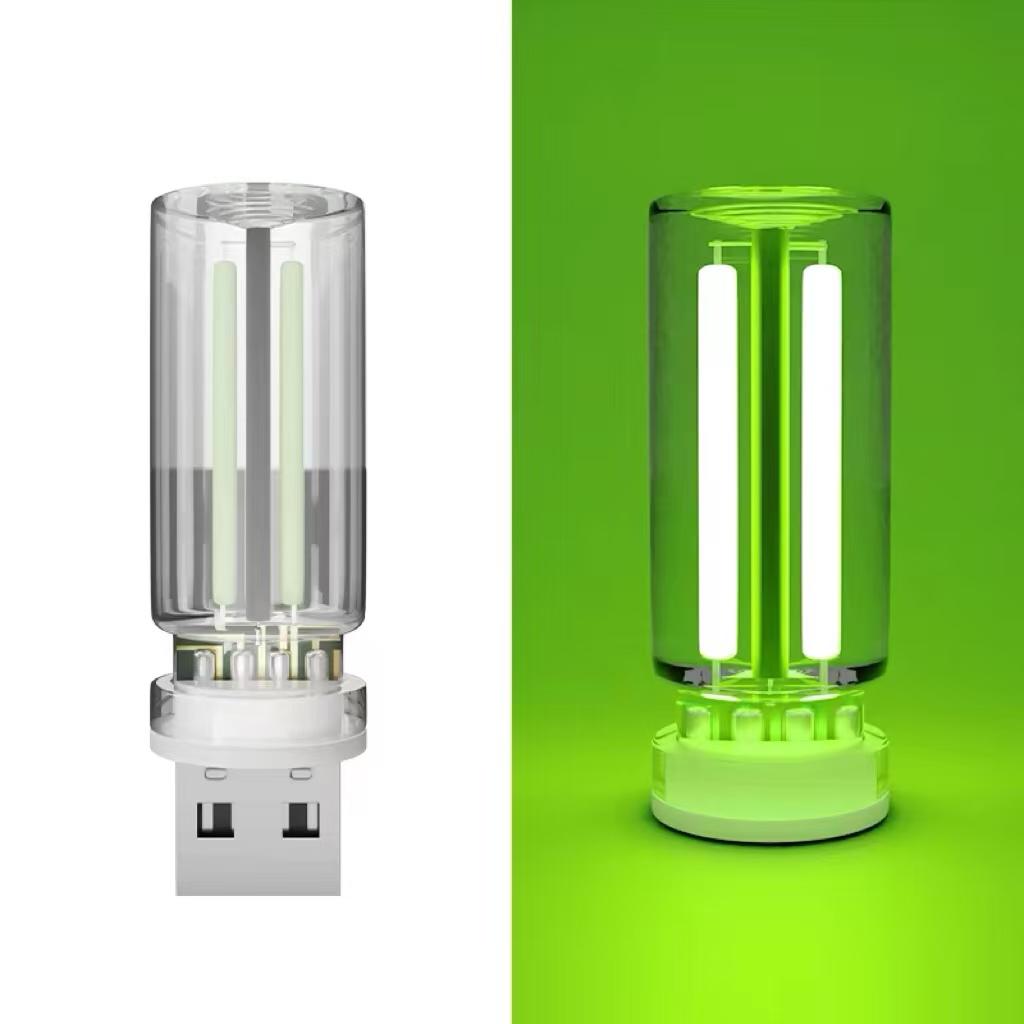 Luce Ambientale per Auto Luce Notturna USB Dimmerazione Touch Lampadina a Filamento Incandescente LED Illuminazione di Emergenza Plug and Play Lampada d'Ambiente