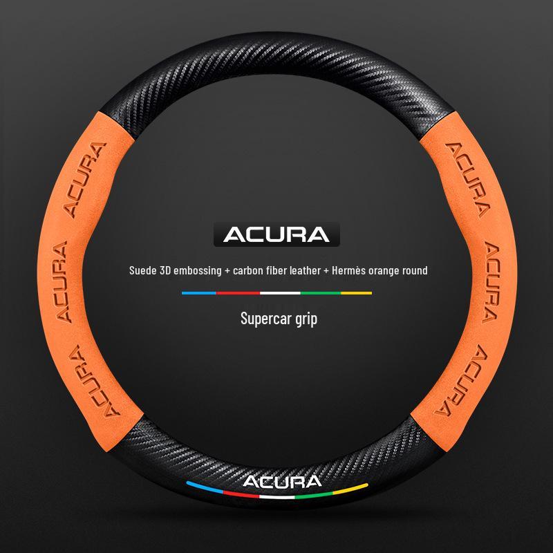 Acura CDX 2016-2021 Ultradünne Carbonfaser Wildleder Lenkradabdeckung