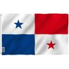 Anley Fly Breeze Bandiera di Panama 3x5 Piedi - Bandiere Nazionali Panamensi Poliestere