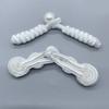 Hand Sewing Closure Button Fasteners Pearl Hook Closure Cheongsam Frog Pearl Buckle Buttons Elegant TangSuit Decoration