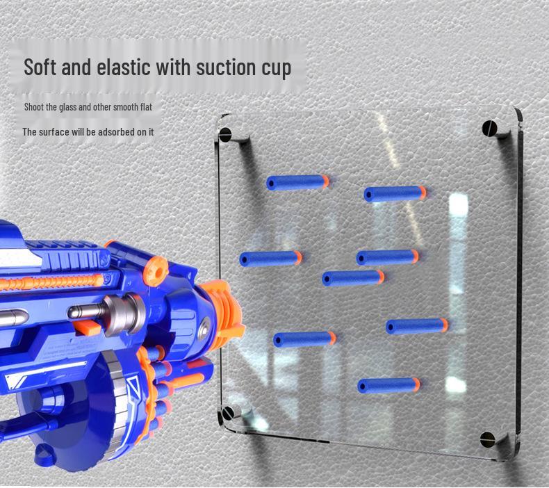 Kids' Electric Rapid-Fire Soft Bullet Gatling Toy Gun