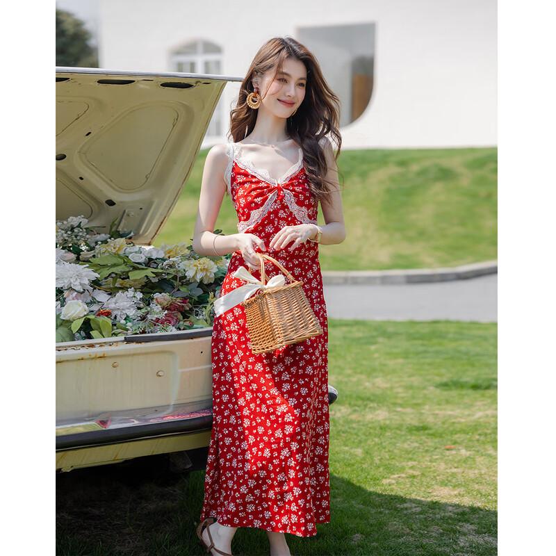 

MOKANA Women s Urban Casual Strappy Midi Dress XL