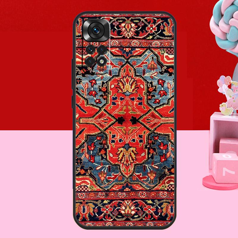 Persian Rug Art Case For Xiaomi Redmi Note 11 10 12 13 14 Pro 11S 12S Redmi 15 C 14C 10C 12C 13C Soft Cover