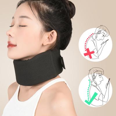Neck Brace Ergonomic Soft Breathable High Elastic Sponge Ultralight Adjustable Neck Support Pain Relief Cervical Wrap Collar Neck Care