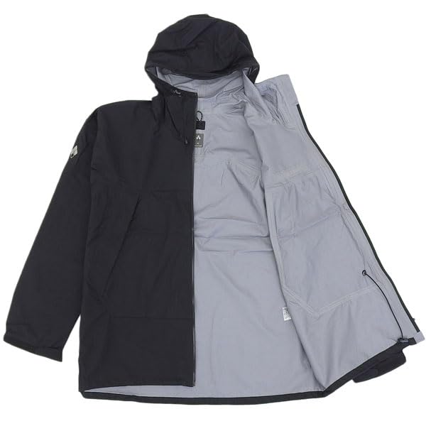 Montbell Thunder Pass Jacket Rainwear Raincoat Trekking Activity Drytech Rainy Season Protection Rain Gear 1128635 Men's (Black (BK) / M)