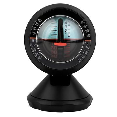 A51K-Car Inclinometer Level Tilt Gauge Indicator Angle Slope Level Meter Finder Tool Gradient Balancer