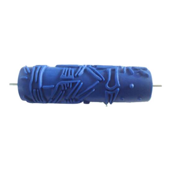 7-Inch Patterned Paint Roller Wall Decorative Art Texture Roller Household Wall Painting Embossing Texture Roller Tools Painting Supplies