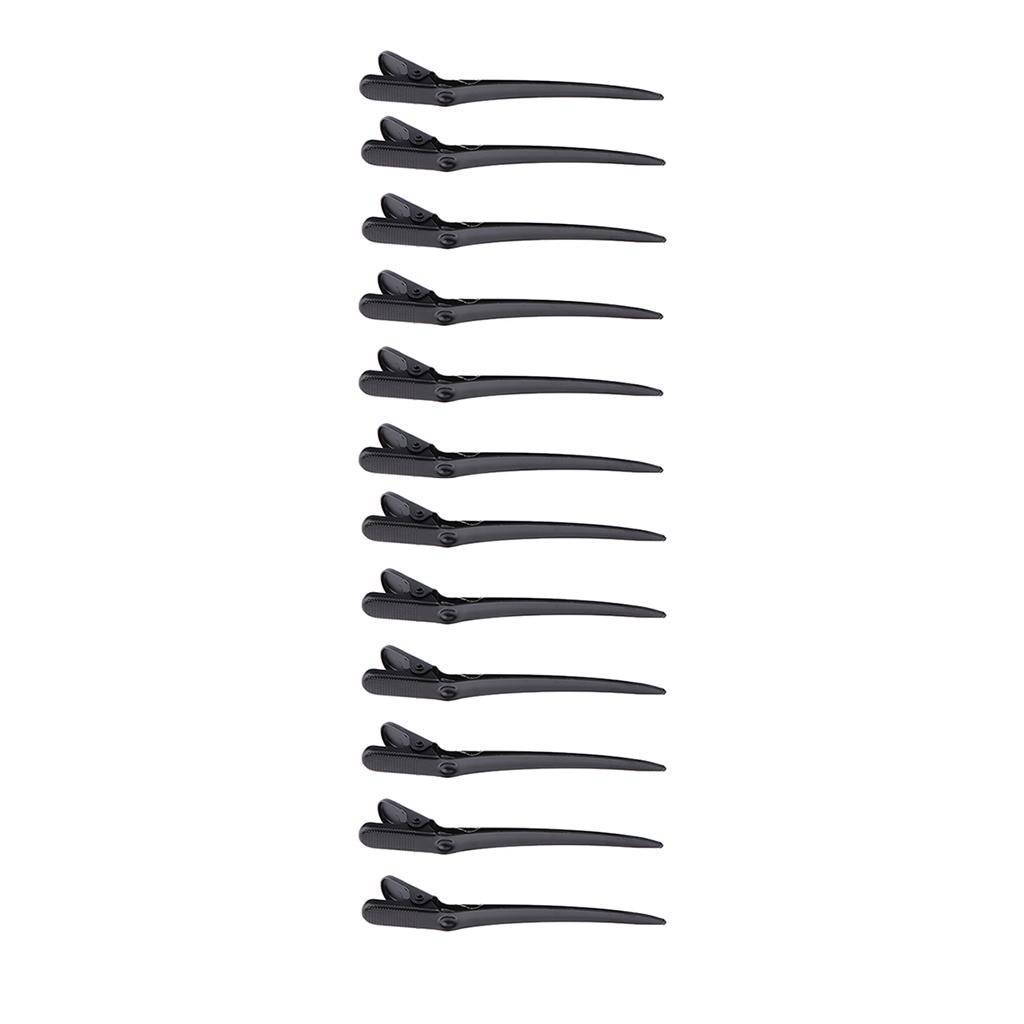 Metal Salon Hair Clips Strong Grip Hair Clamps Alligator Sectioning Tools for Women Styling and Home Use