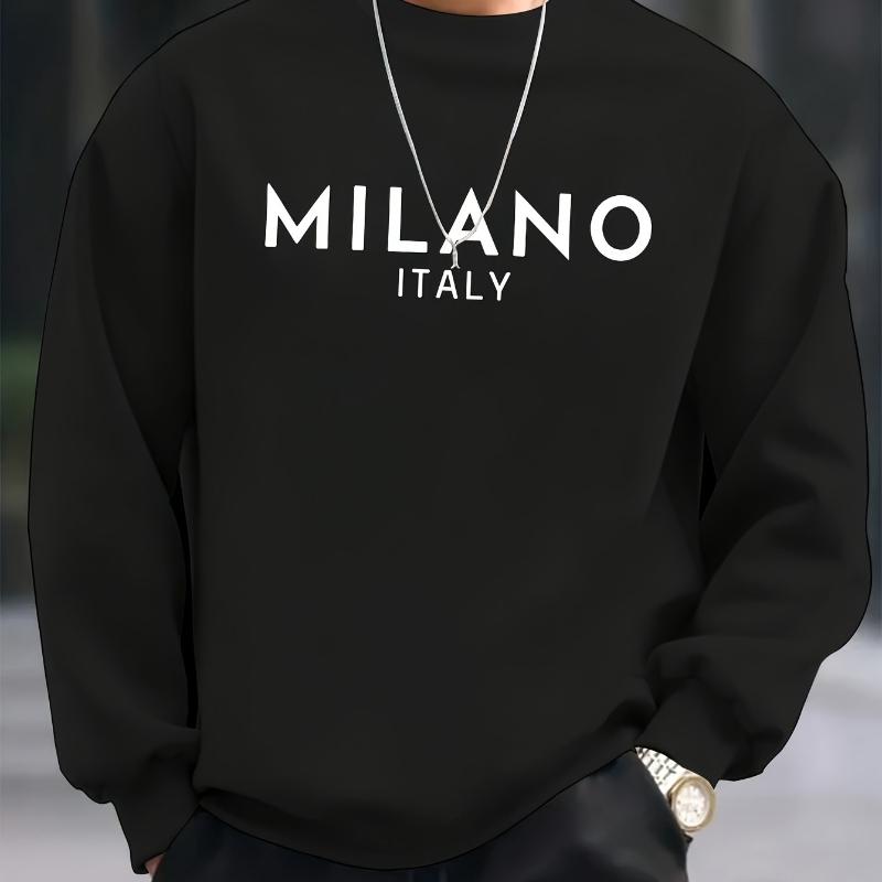 

Fit Crew Neck Sweatshirt, Breathable & Versatile, Great for Office S