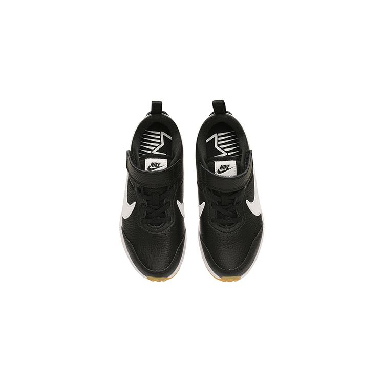 Nike Varsity Leather PS Black White Kids Sneakers Gum-Light-Brown CN9393-008