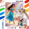 Princess Jasmine Painting By Numbers Kit Hand Painting Home Decor