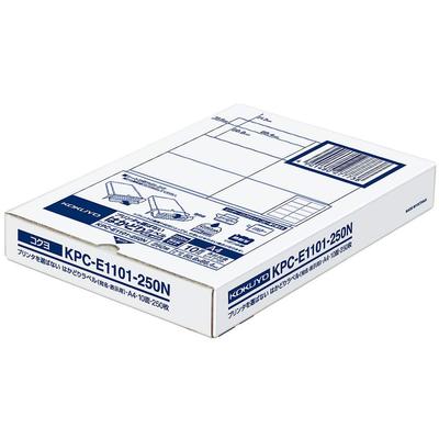 Naklejki kompatybilne z drukarką Kokuyo 10 stron 250 arkuszy KPC-E1101-250