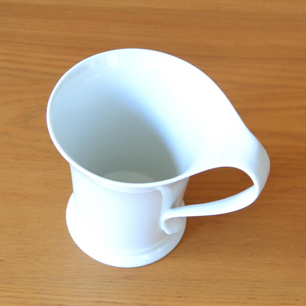 Arita Ware Thank You Gift Mug White Simple Elegant Pottery Retirement Promotion Transfer