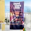 Gta Customized Name Beach Towel Quick-Dry Soft Microfiber Suitable for Sports Travel Swimming Yoga Bathroom Beach And Pool