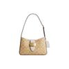 Eliza Shoulder Bag 25 Classic Monogram Non-Detachable Shoulder Strap Clasp Synthetic Leather With Cow Split Leather Medium CP005-IMDQC