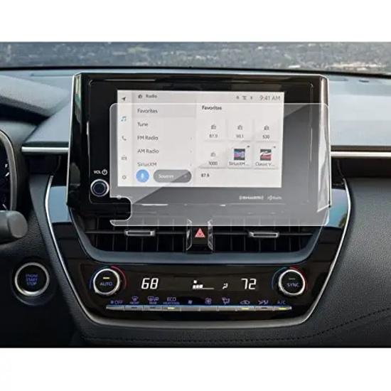 For Toyota Corolla FX  2024 2025 Car Interior Accessories Navigation GPS Screen Tempered Glass Screen Protector Film