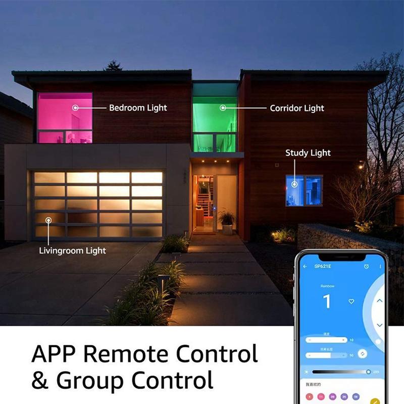 Bluetooth Smart Controler 5V 3 Pin RGBIC Led Controller USB RGBIC Led Lights Controller SP621E For WS2812B 2811 LED Strip