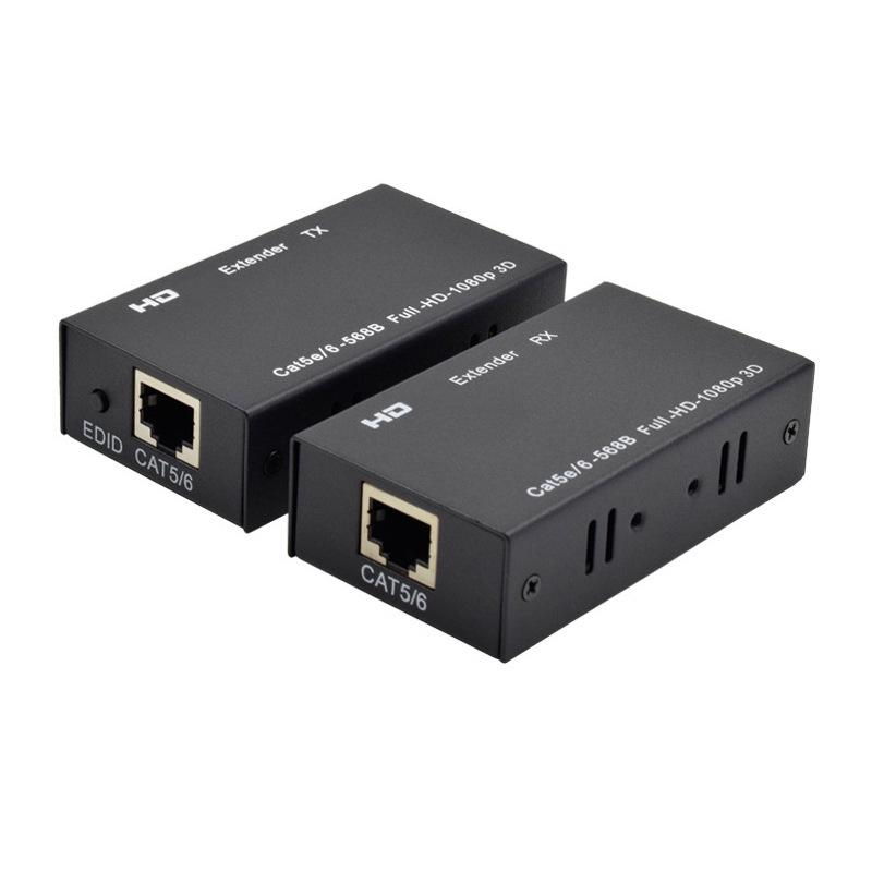 60m 1080P HDMI to RJ45 Extender Amplifier