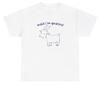Wait I’m Goated T Shirt Funny Goat Lover Graphic Dank Gen Z Meme Humor Tee
