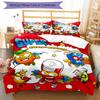 3pcs Superthings2 Pattern Bedding Set Duvet Cover Set Includes Duvet Cover &pillowcases, Perfect All Season Bedroom Decoration & Gift