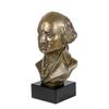 George Washington - marble bust, statuette of a famous person, decoration for office, school, and hotel by the Art-Dog brand
