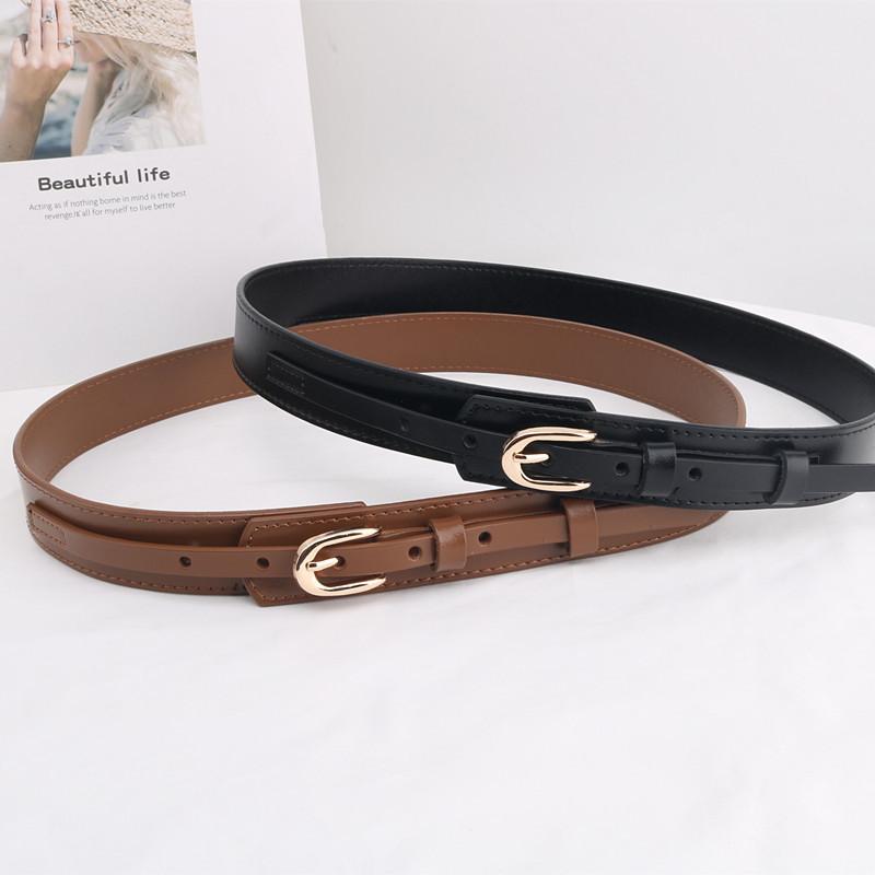 Women Fashion Belt Adjustable for Dress Jeans, Vintage Bohemian Waist Belt for Women, PU Leather Wrap Belt, Bohemia Dresses Accessories