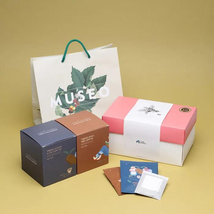 Cafe Museo Drip Bag 2-piece Gift Set (Costa Rica, Honduras)