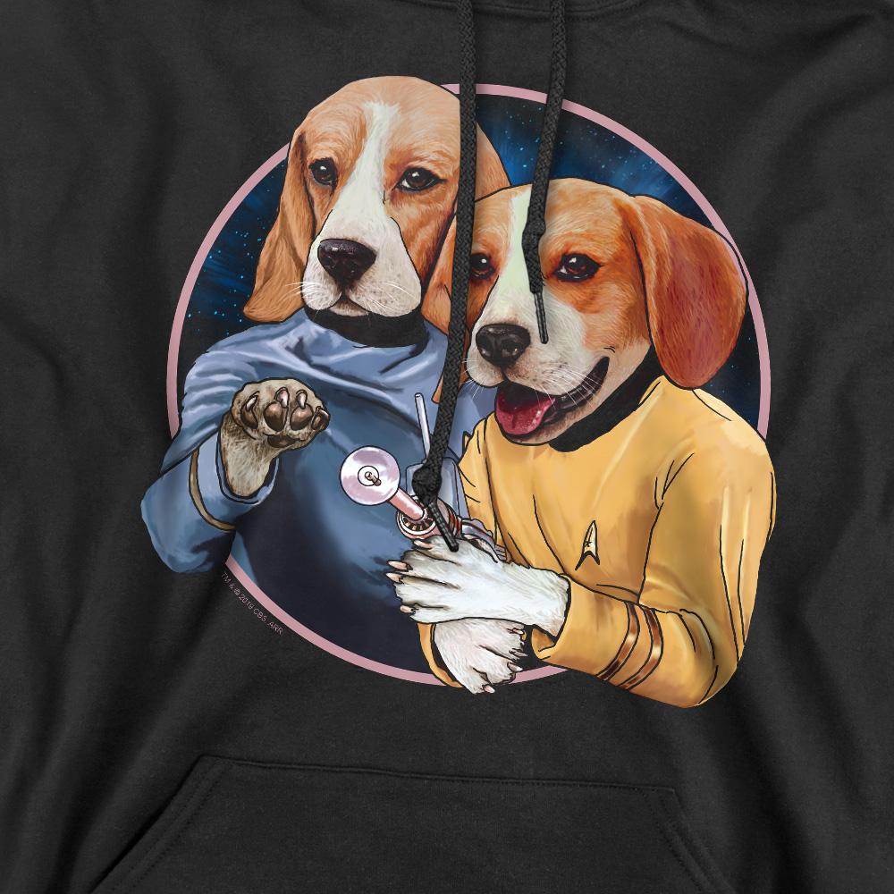 Star Trek Mens Dogs Hoodie
