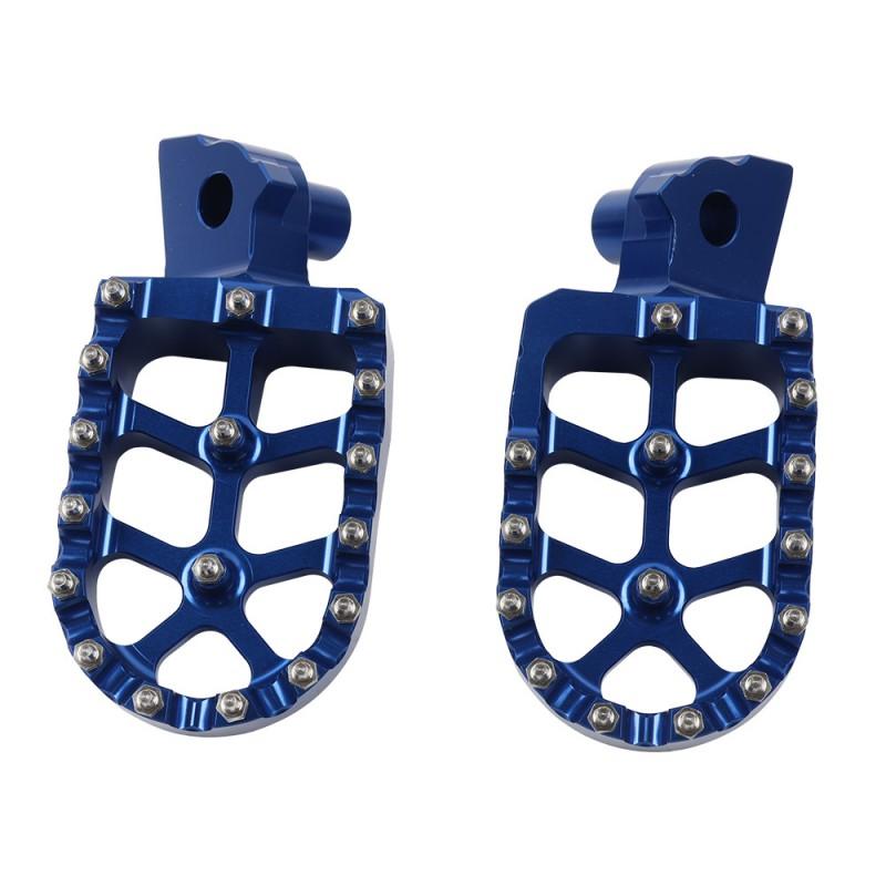 Aluminum Alloy Front Foot Pegs Yamaha WR250R WR25X Dirt Bike Off-Road Motorcycle Replacement Pedals