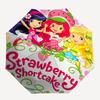 1pc Strawberry Princess2 Umbrella, Sun Protection, And UV Shielding. It Has Eight Sturdy Ribs for Outdoor Use And Perfect Gift