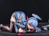 2 Styles Blue Archive Amau Ako Kneeling Standing Pose Anime Figure Set Collectible Statue Desktop Decoration Gift