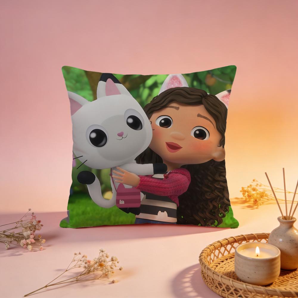 Fashion GGabbys Dollhouseful Cushion Cover Comfortable Durable Pillow Cover MultiScene for Home Office Car Sofa