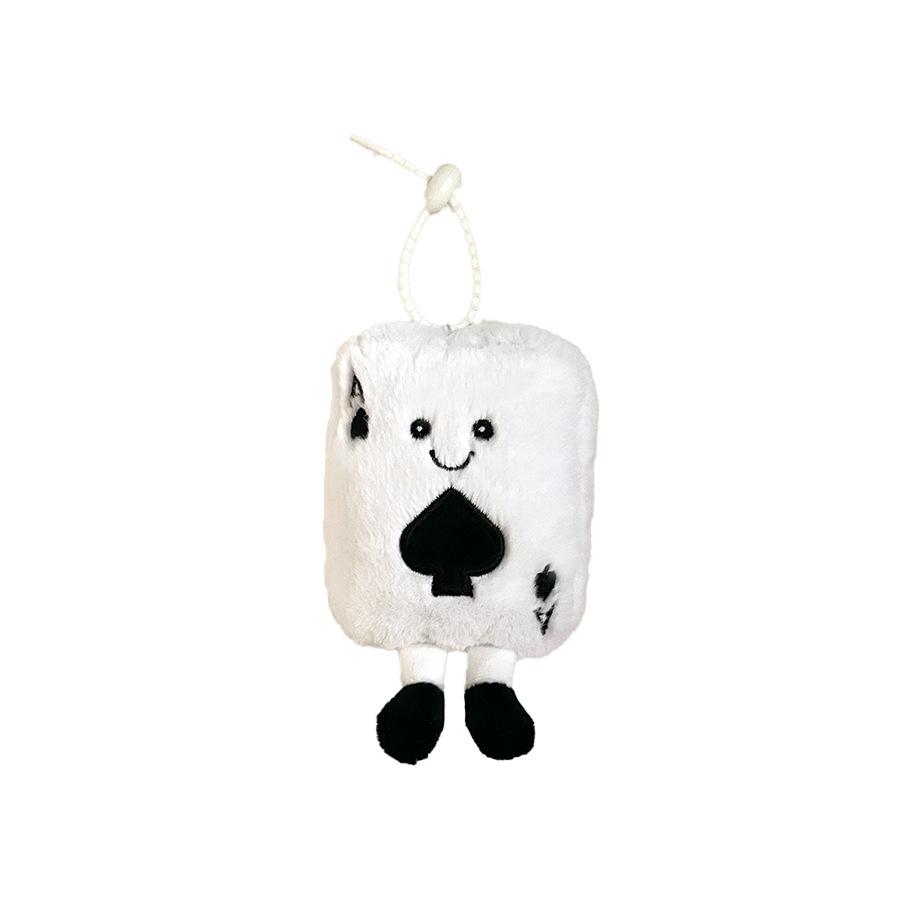 Cartoon Poker Plush Doll Fun Simulation Poker Doll Video Game City Catching Doll Children's Toy Gifts
