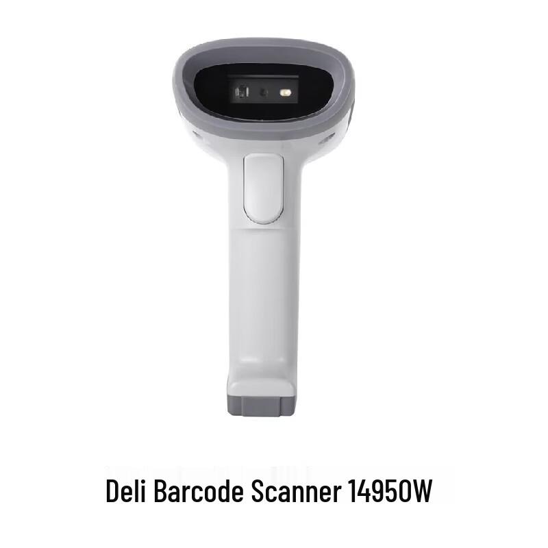 Deli Wireless QR Barcode Scanner