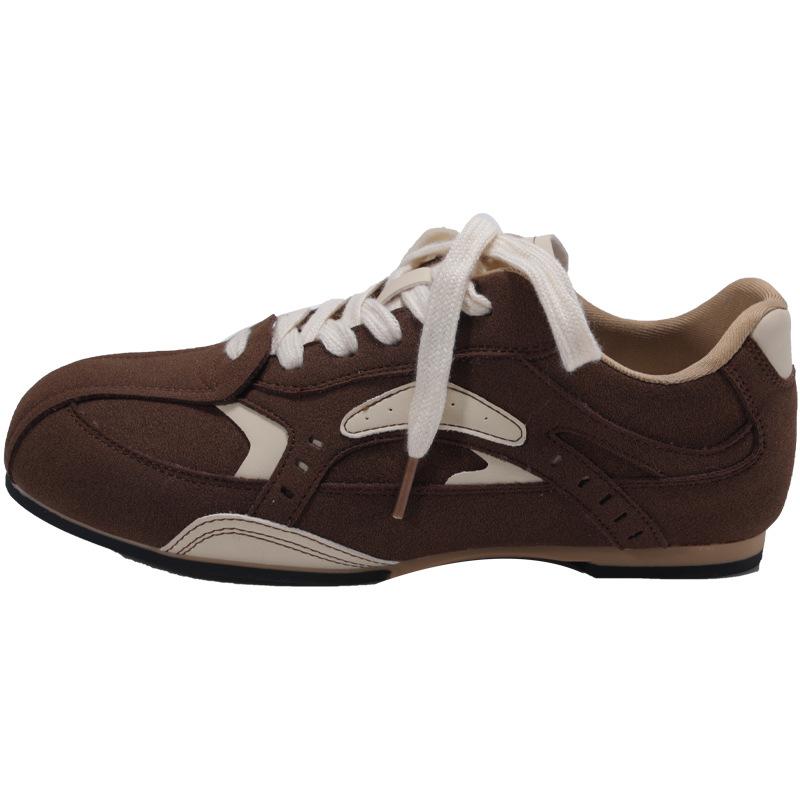 

Rubber sole women s shoes new spring and autumn thin and comfortable versatile casual sports shoes 40 коричневый