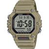 Casio ZEGAREK CYFROWY WODOSZCZELNY 100m Mechanizm Kwarcowy Unisex Szara Tarcza AE-1600H-5AV