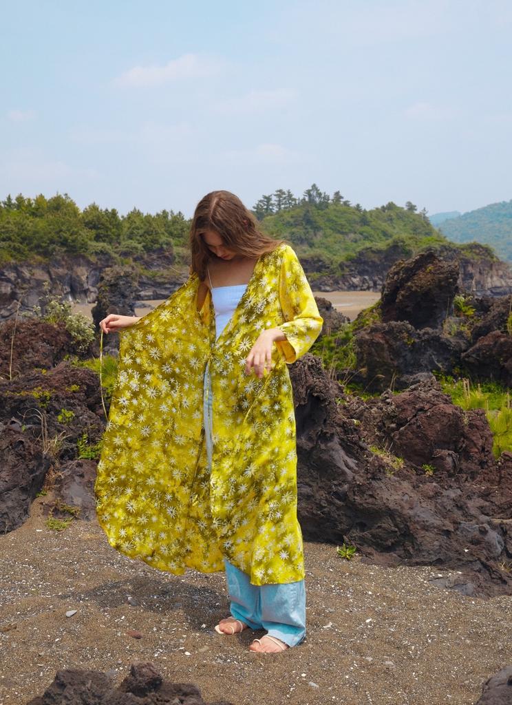 Matt And Mel [Robe Dress] Dahila - Lemon Tree
