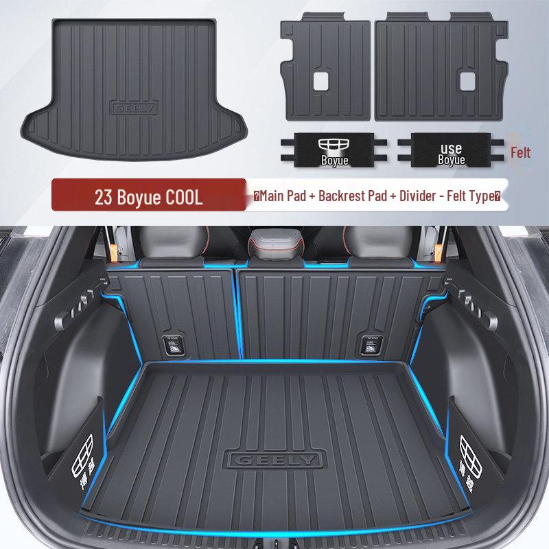 2023 Geely Boyue Cool TPE Trunk Mat - Custom Car Accessory