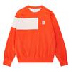 PIGC Women'S Color Block Sweater Orange (Lfc240566)